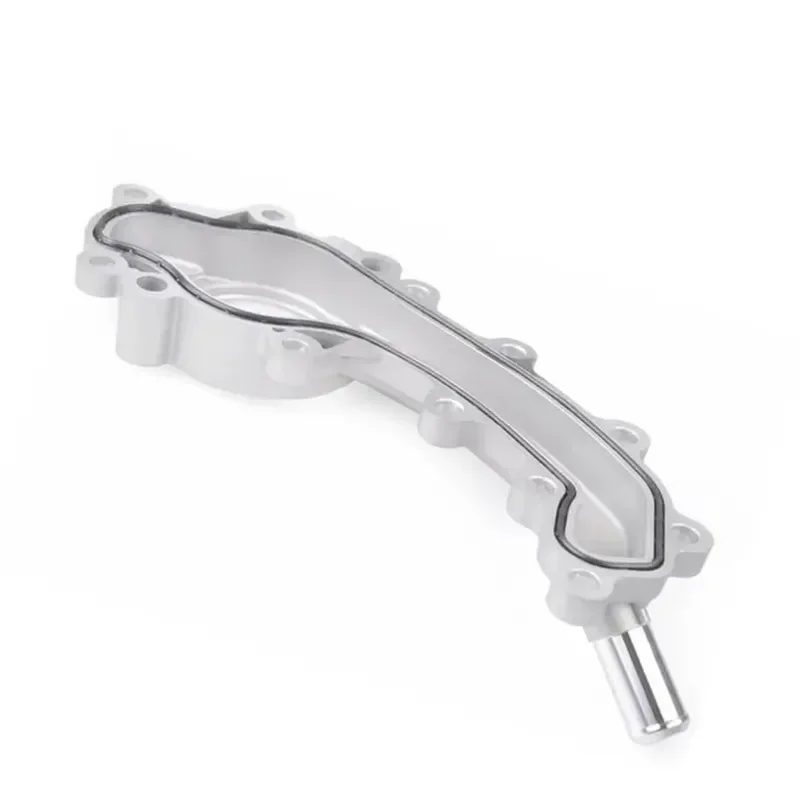 05184653AF Salida de agua de tubo cruzado de refrigerante de motor para Chrysler 200 300 Town & Country aluminio plateado - imagen 2