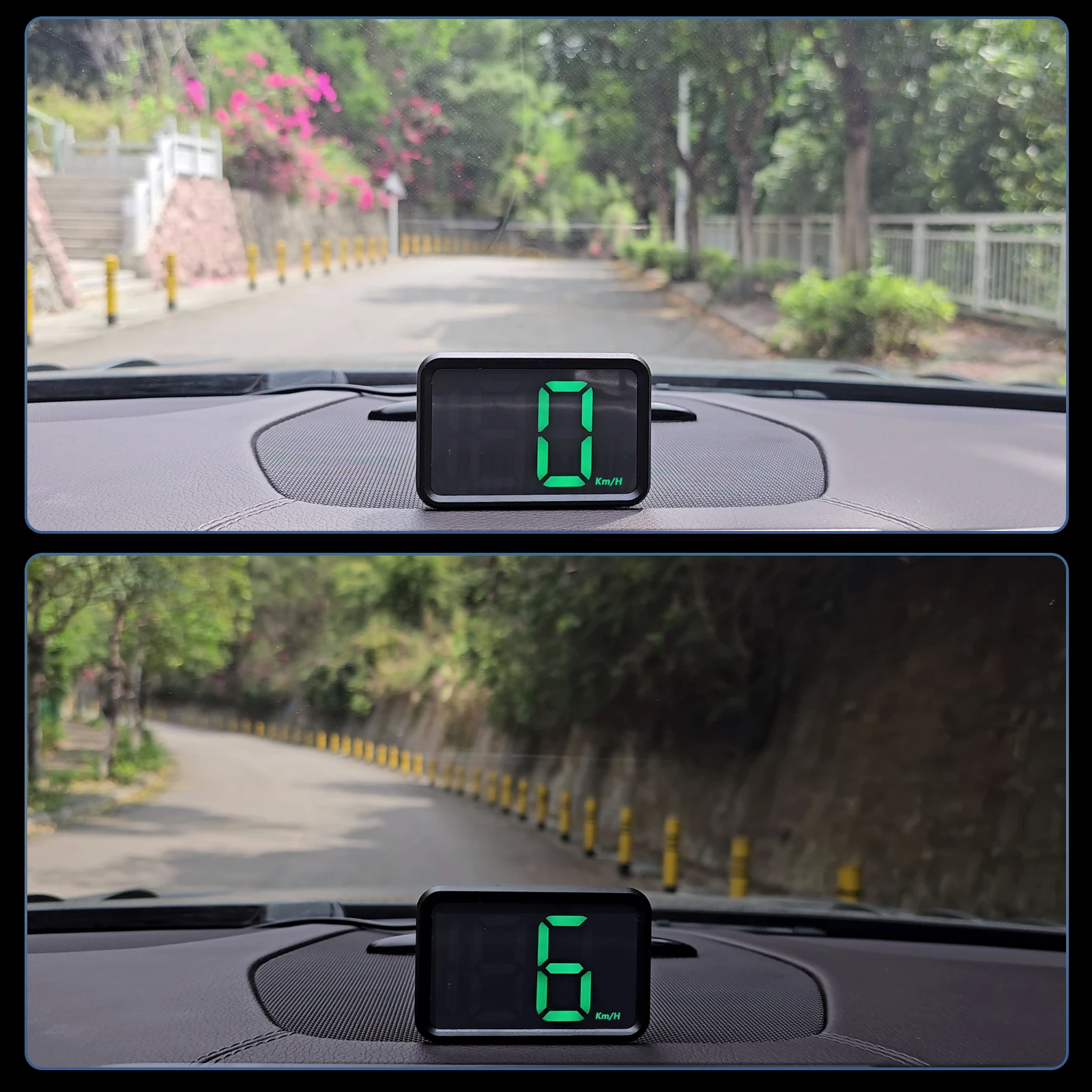AD X1 Velocímetro HUD GPS universal con pantalla frontal - imagen 5