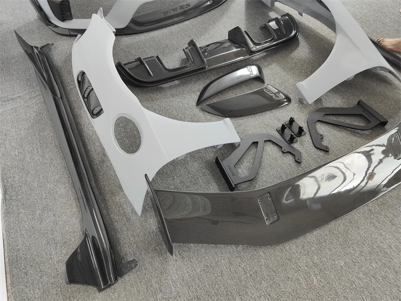 Kit carrocería fibra de carbono GT4RS para Porsche Cayman 718 - imagen 5