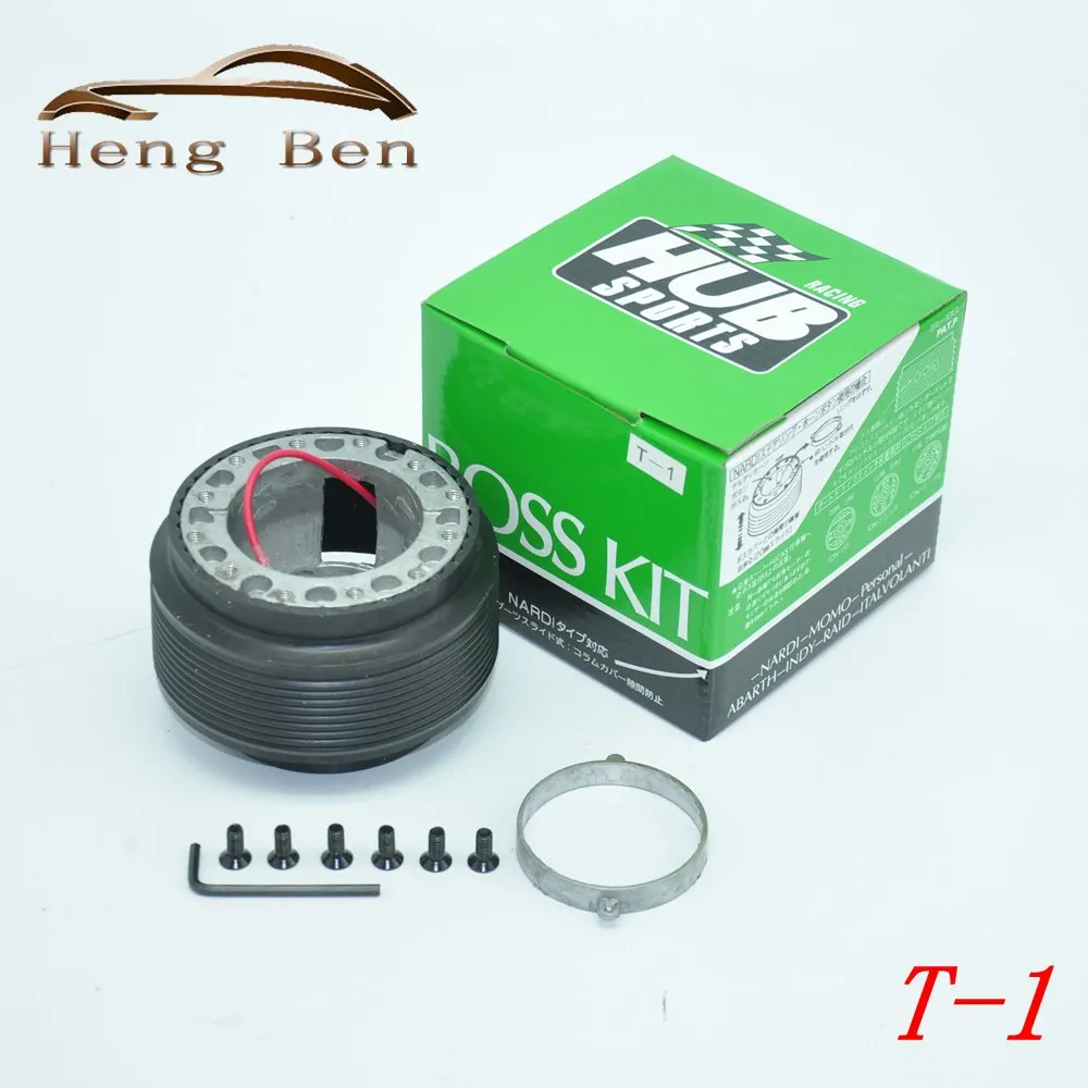 Piña de volante deportivo universal T-1 – adaptador de cubo