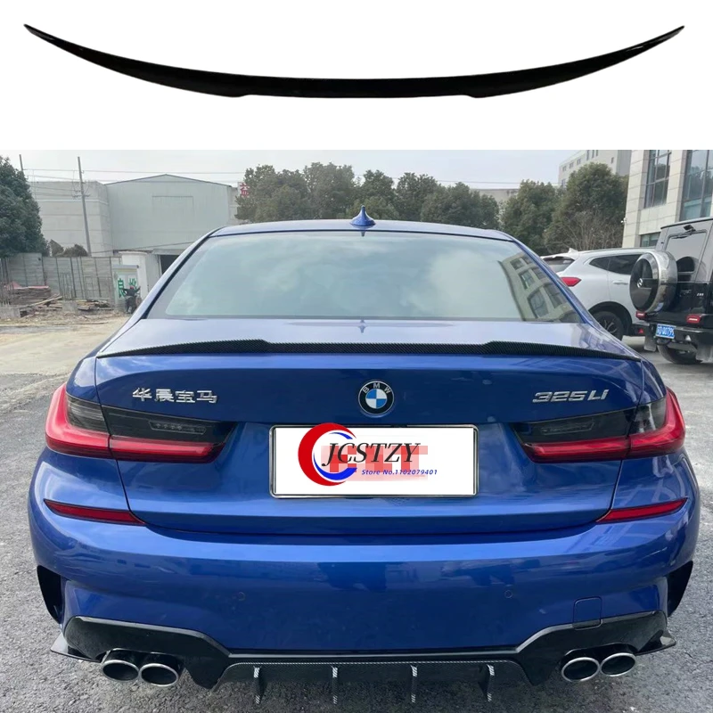 Alerón maletero BMW Serie 3 G20 M3 Style 2019-2023 carbono negro