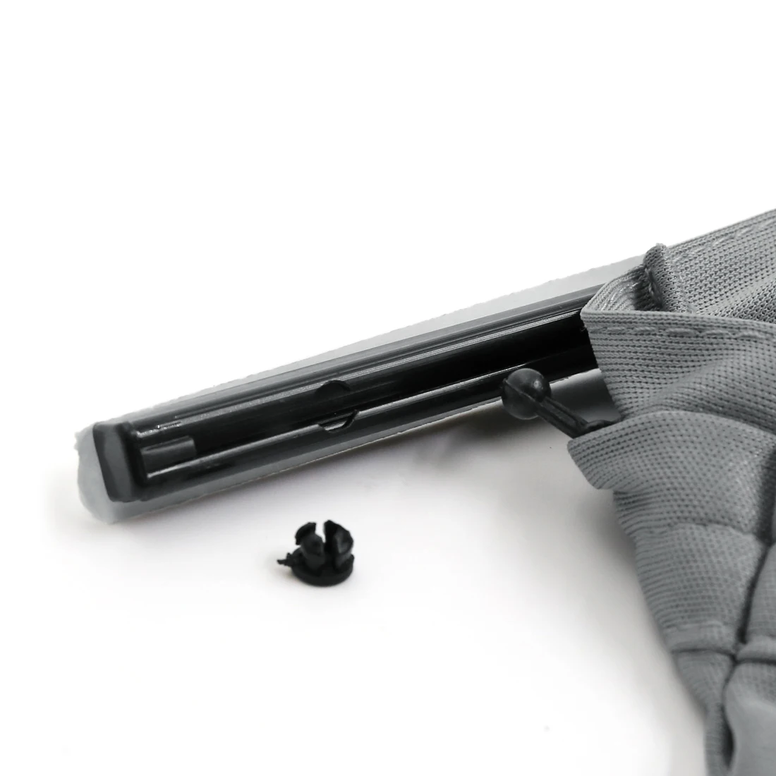 X Autohaux Cortina parasol ajustable para ventana de coche gris - imagen 5