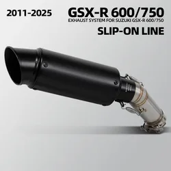 Silenciador de escape slip-on Suzuki GSXR750/600 GSXS750/600 11-25