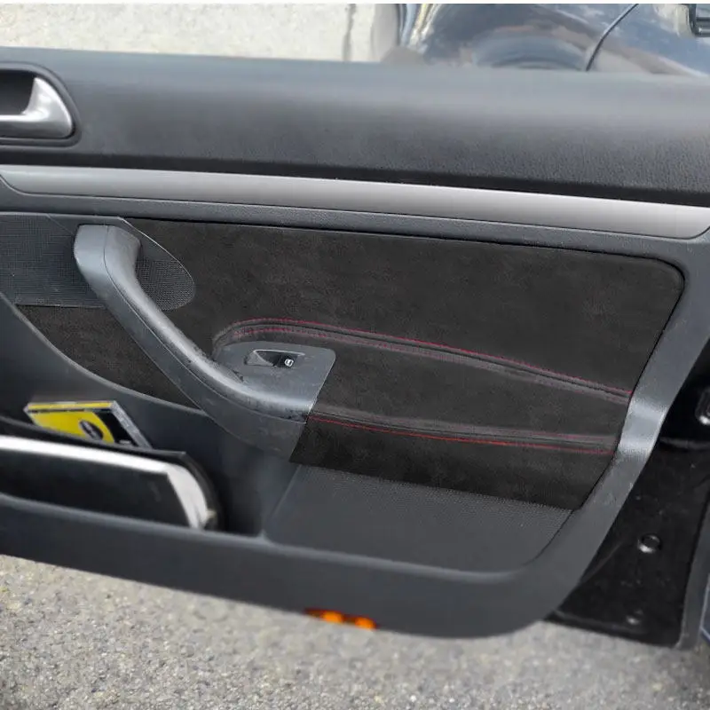 Reposabrazos tapizado en cuero para panel de puerta VW Golf V Jetta