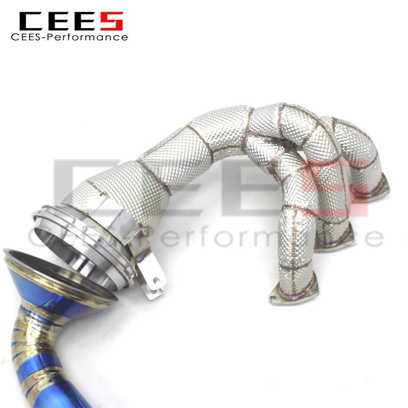 Colector de escape CEES Valvetronic para Porsche 911 992 GT3 RS 4.0 2022+ - imagen 5