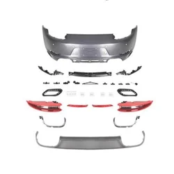 Luz pasante de labio para parachoques trasero Porsche 991.1 sin pintar