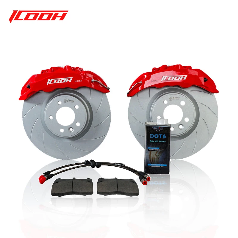 ICOOH kit frenos de 6 pistones Subaru WRX – discos 370mm aluminio - imagen 3