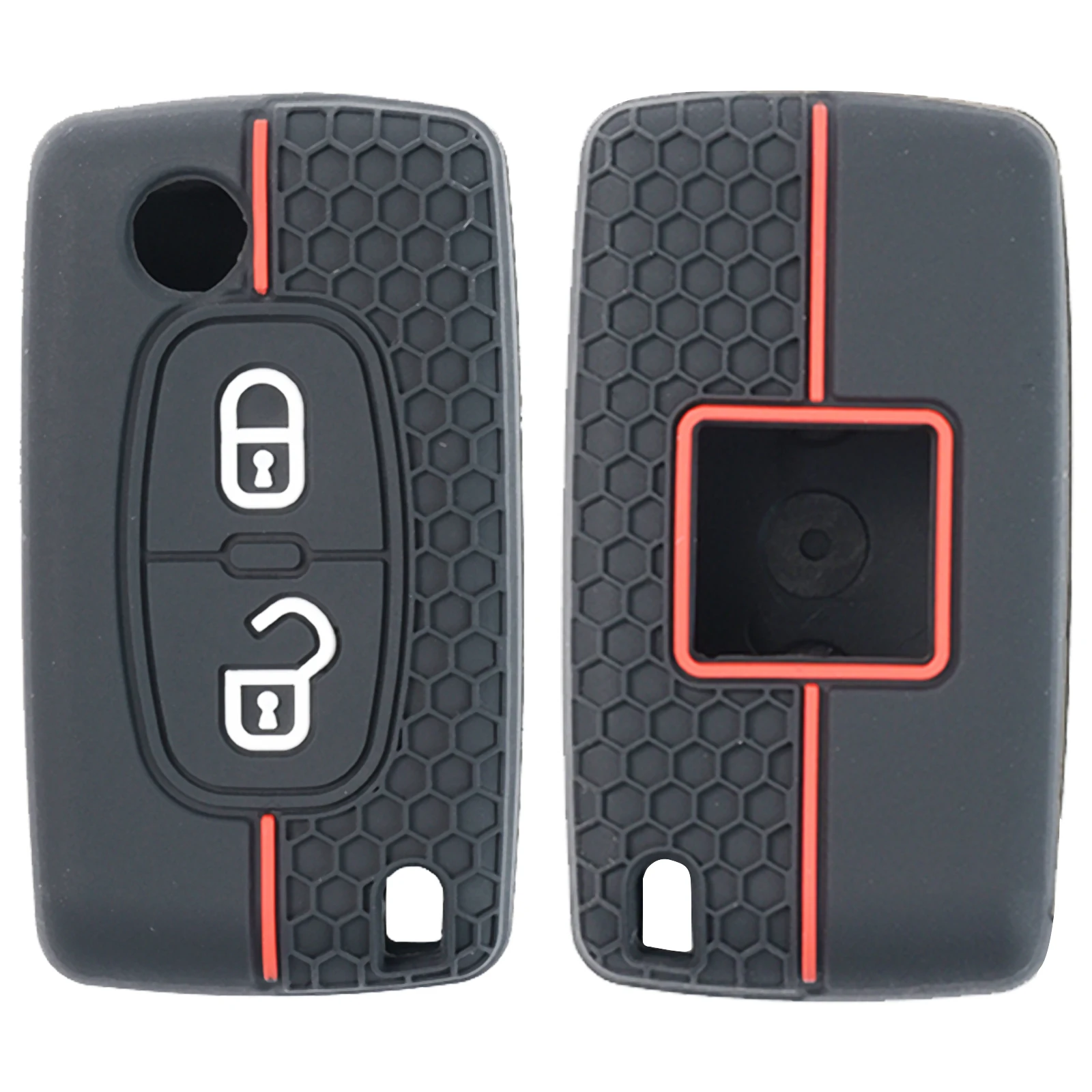 Funda mando llave Peugeot 206 308 Citroën C3 Berlingo - imagen 3