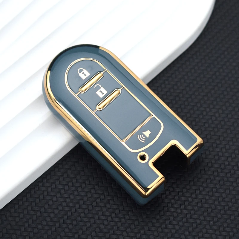 Carcasa TPU para llave Daihatsu Tanto y Toyota Rush con botones - imagen 4
