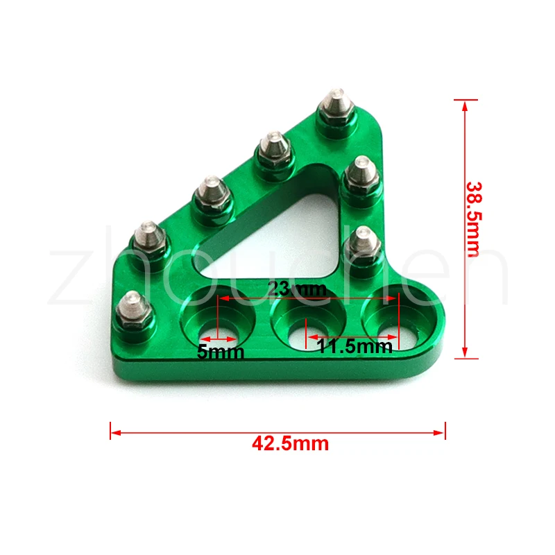 Punta de placa pedal freno trasero Husqvarna TE FE TC FC Husaberg - imagen 2