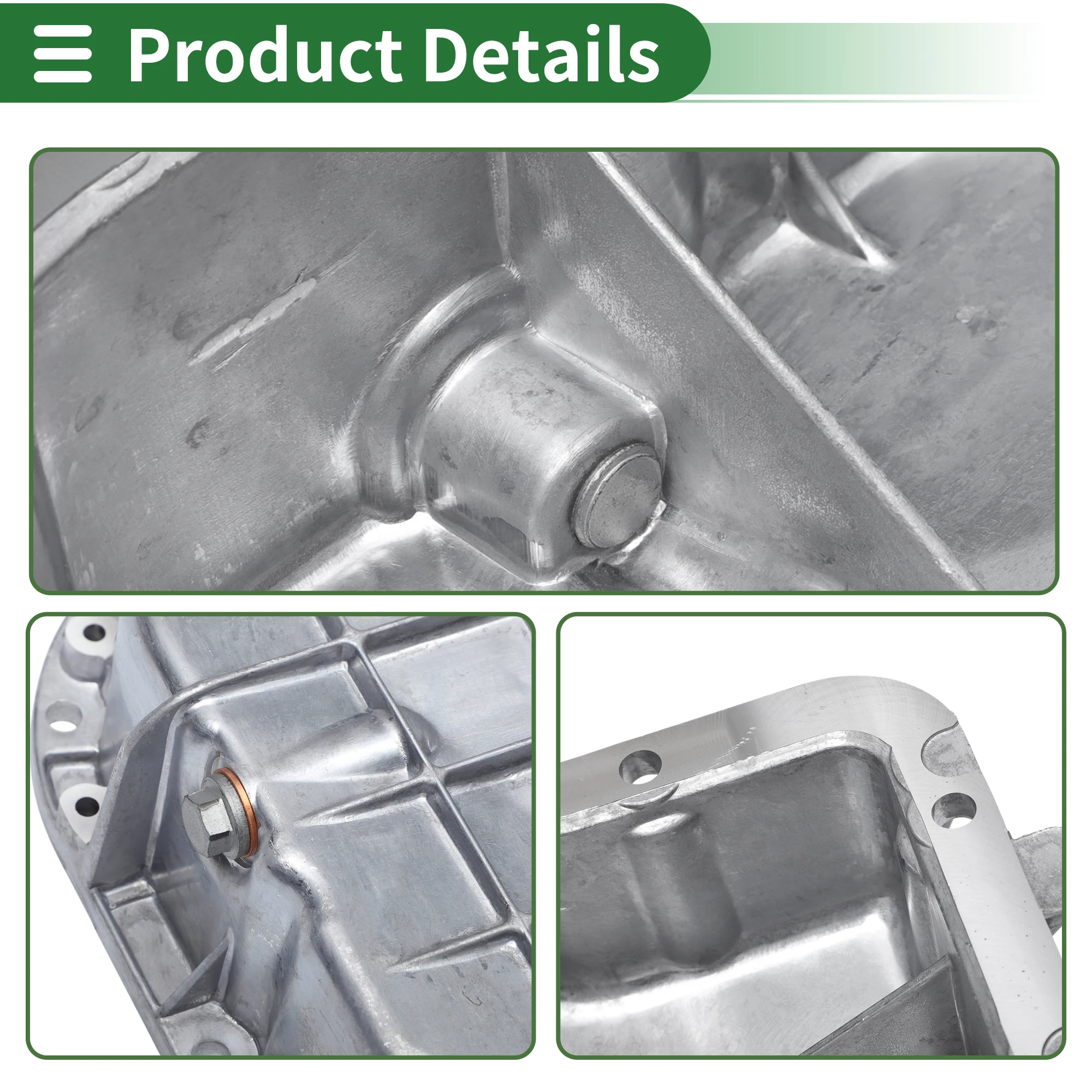 UXCELL A1120100628 Cárter de aceite Mercedes CL55 AMG V8 5.5L 2001-2006 - imagen 5