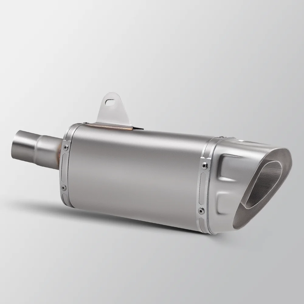 QJMOTOR silenciador de escape QJ800GS-G SRK800RR tubo medio - imagen 4