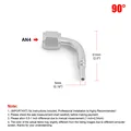 AN4 90 degrees