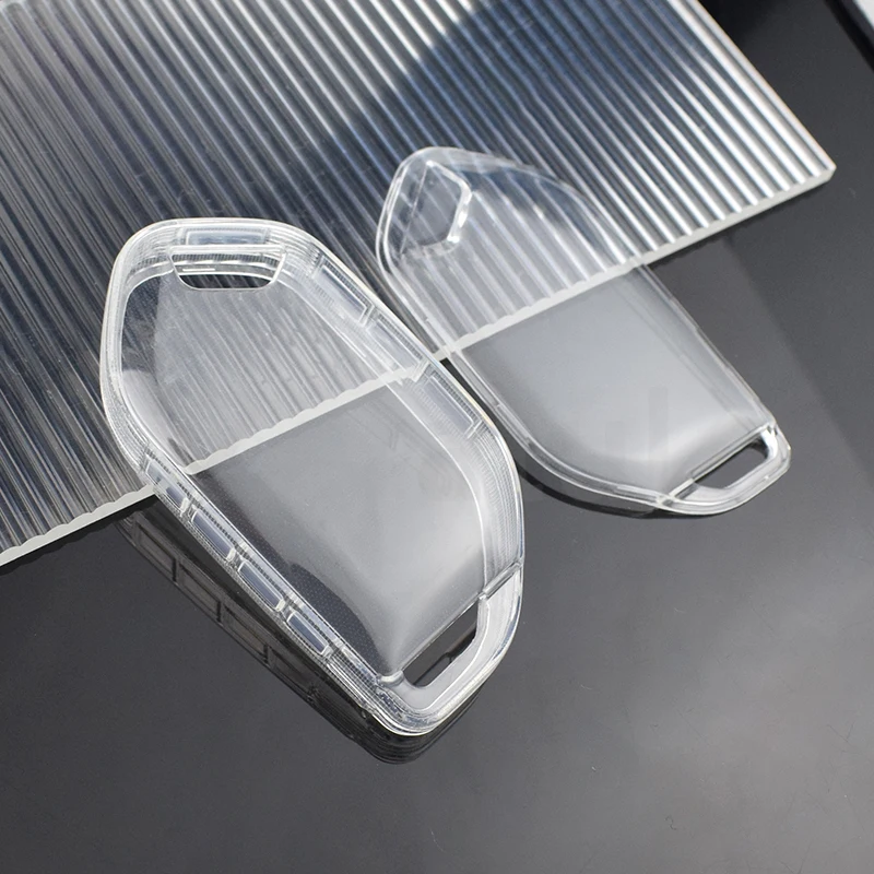 Funda de TPU transparente para mando Kia