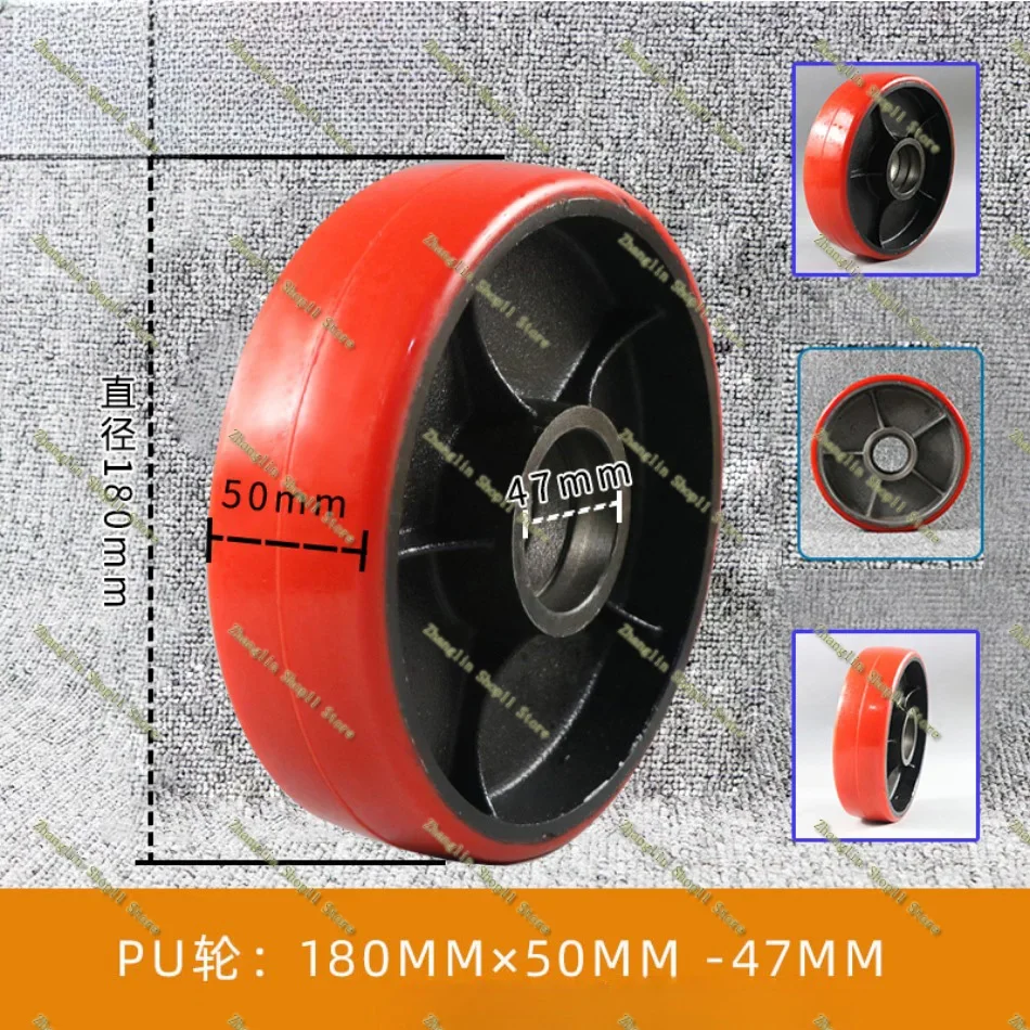 Rueda de poliuretano para transpaleta y carretilla elevadora - imagen 3