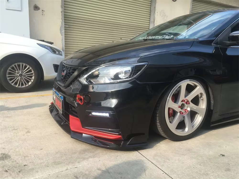 Vista del labio delantero para Nissan Sylphy