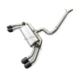Escape cat-back acero inoxidable rendimiento Audi S3 2.0T 2017-2020 válvula