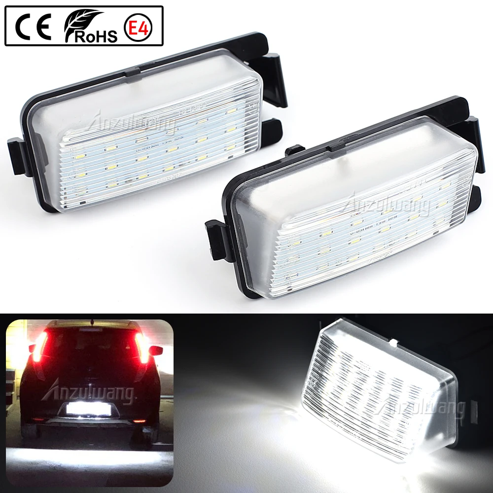 Luces LED matrícula Nissan Versa Infiniti G35 2006-UP - imagen 2