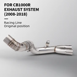 Silenciador escape Honda CB1000R 2008-2018 – Acero inoxidable