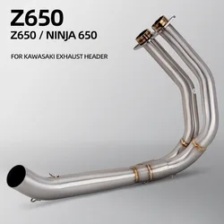 Colector de escape deportivo 51 mm – Kawasaki Ninja 650/Z650