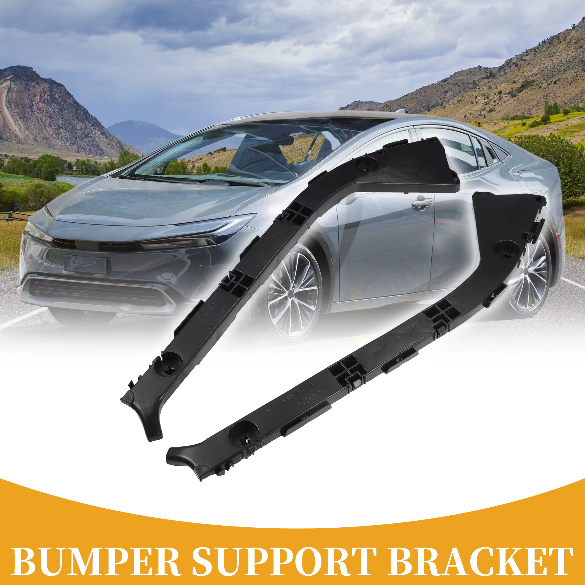 Soporte parachoques lateral UXCELL para Toyota Prius 2004-2009