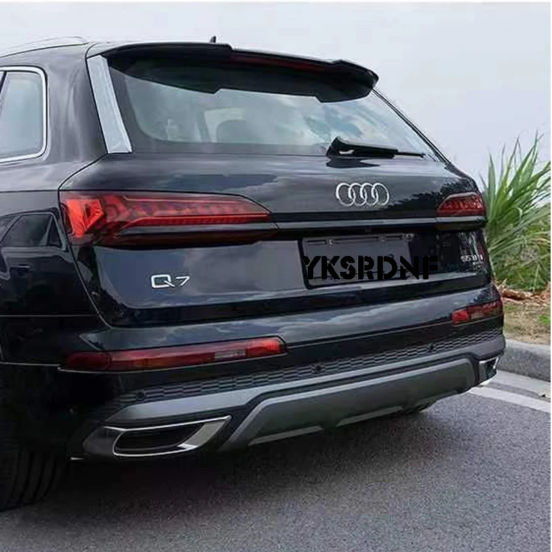Embellecedor portón trasero Audi Q7/SQ7 2020-2023 acero negro - imagen 2