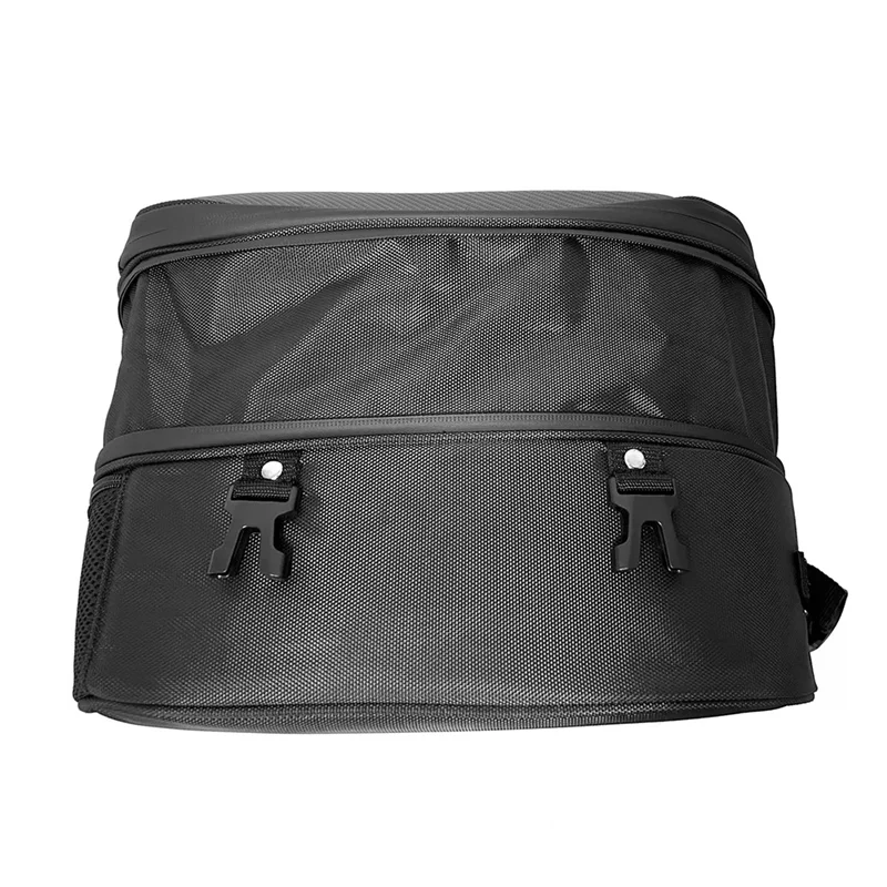 Mochila de moto expandible para asiento trasero y casco - imagen 5