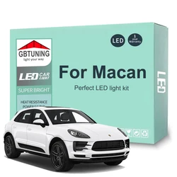 Kit bombillas LED Canbus interior para Porsche Macan 95B