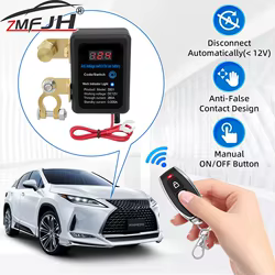Desconectador de batería remoto 12 V 260 A para coche y camión