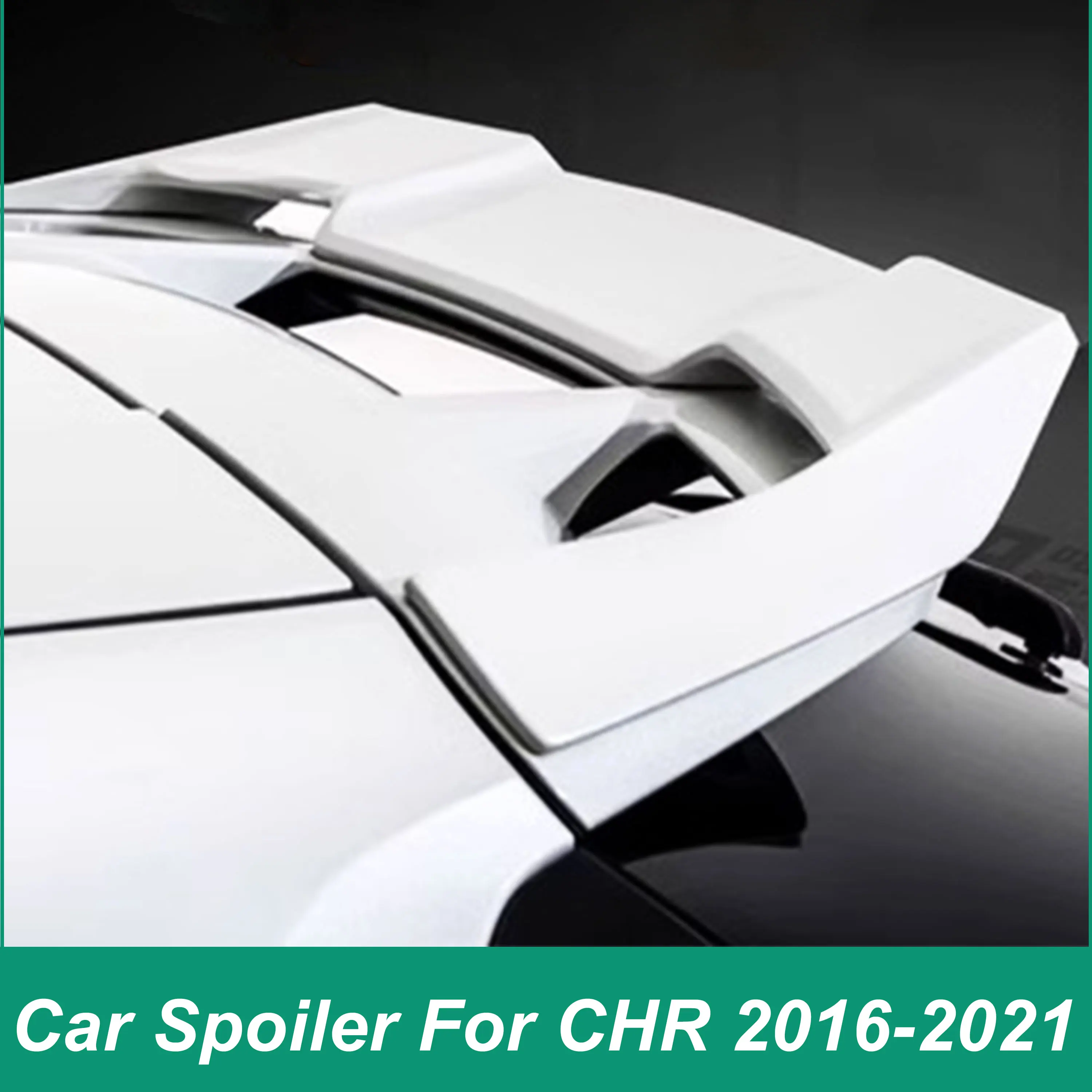 Alerón de techo trasero FRP para Toyota C-HR 2016-2021