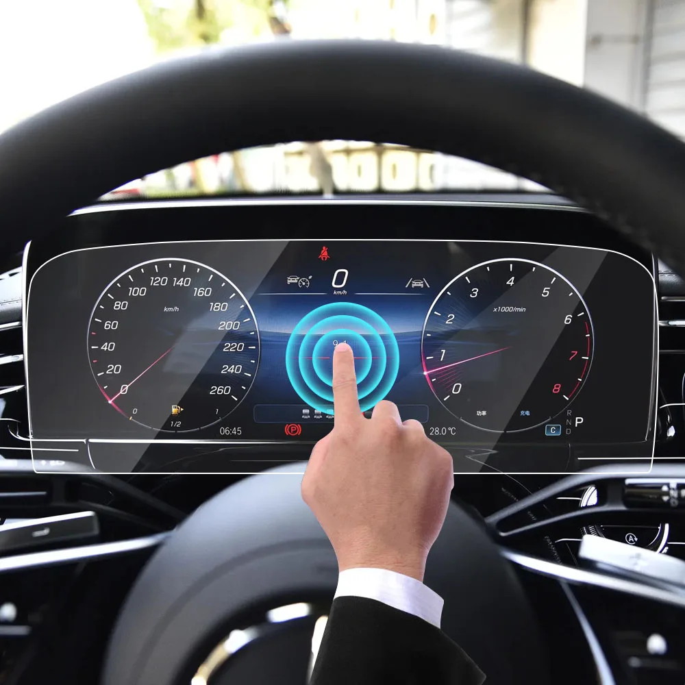 Vidrio templado para pantalla Mercedes-Benz Clase E E300 2024 - imagen 2