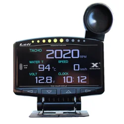 Lufi X1 calibre digital OBD2 velocímetro e indicador turbo