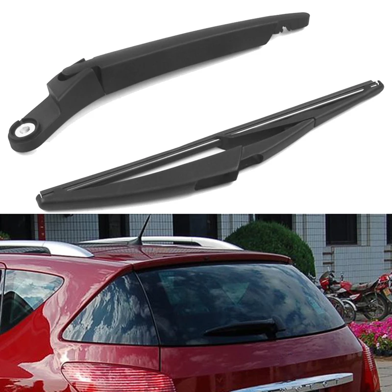 Brazo y escobilla limpiaparabrisas trasero Peugeot 407 SW/Citroën C5 - imagen 2