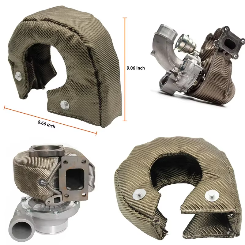 Manta térmica ignífuga para turbocompresor T2, T3, T4 y T6 - imagen 2