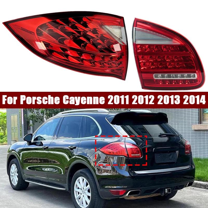 Luz trasera Porsche Cayenne 2011-2014 con freno y estacionamiento