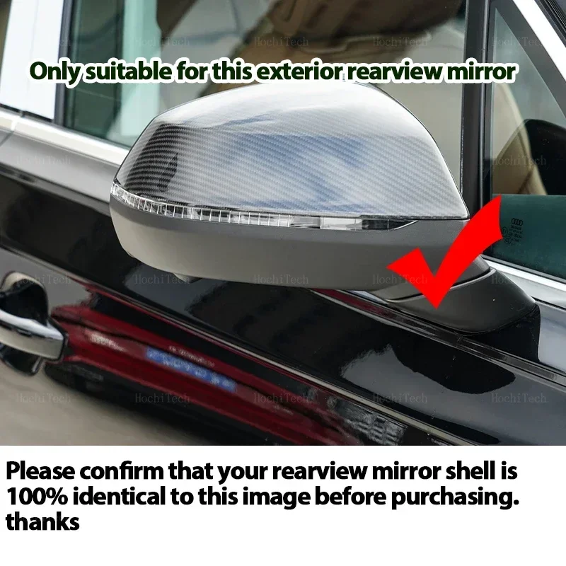 Luz LED de intermitente negra dinámica, luz secuencial para espejo retrovisor para Audi Q5 SQ5 FY 2018-23, Q7 SQ7 4M 2016-2023 - imagen 2