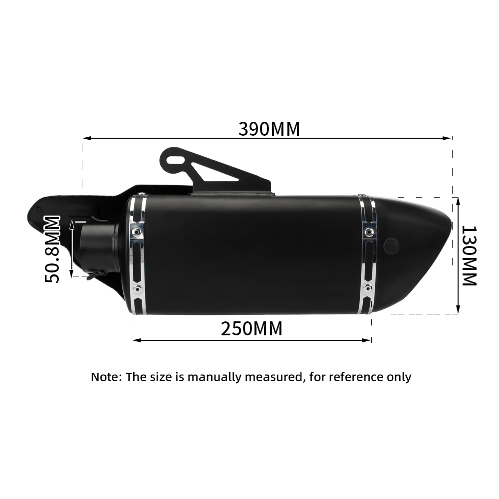 Silenciador escape carbono M1 – Universal Z1000, MT-09, R1 38-51mm - imagen 4