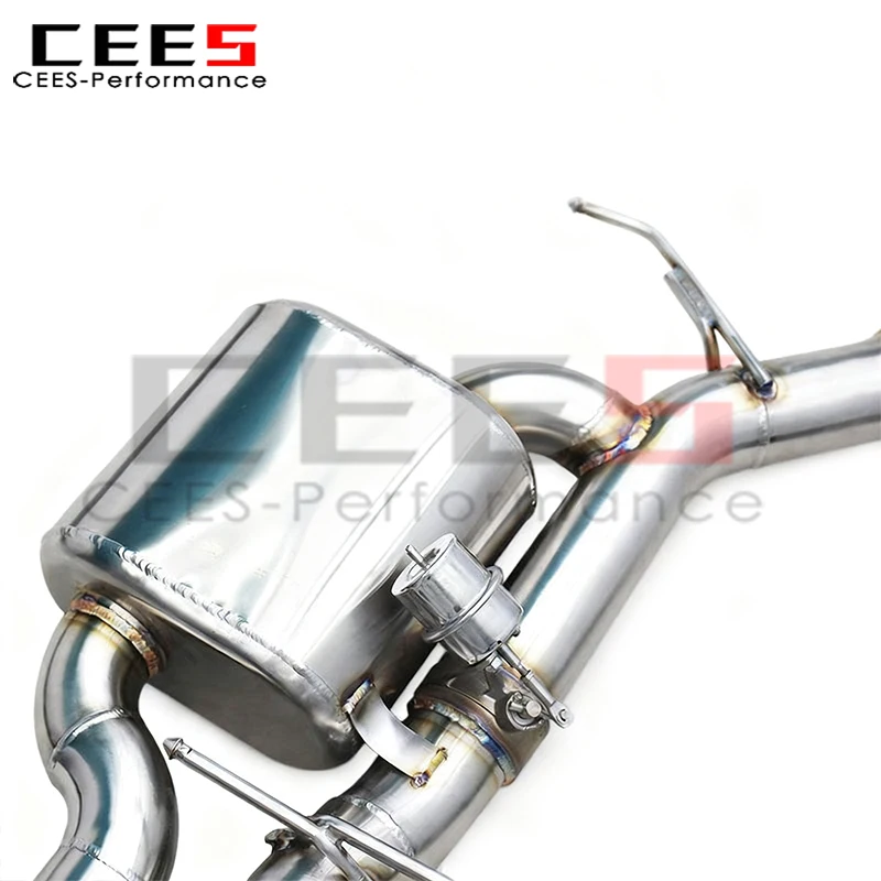 Escape cat-back CEES con válvula para BMW M6 E64 5.0 L - imagen 2