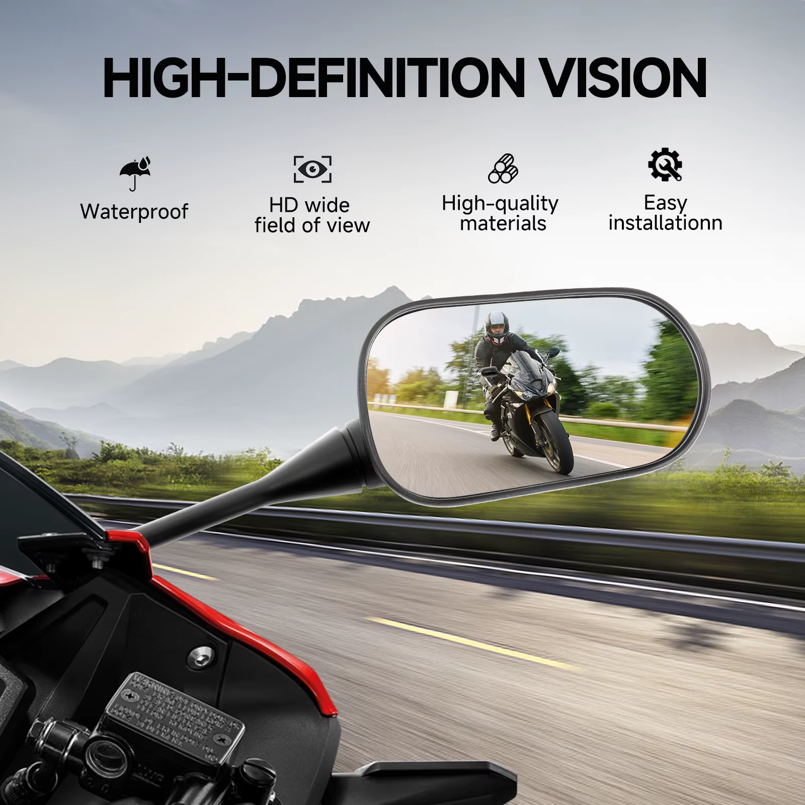 Aplicación en motocicletas deportivas