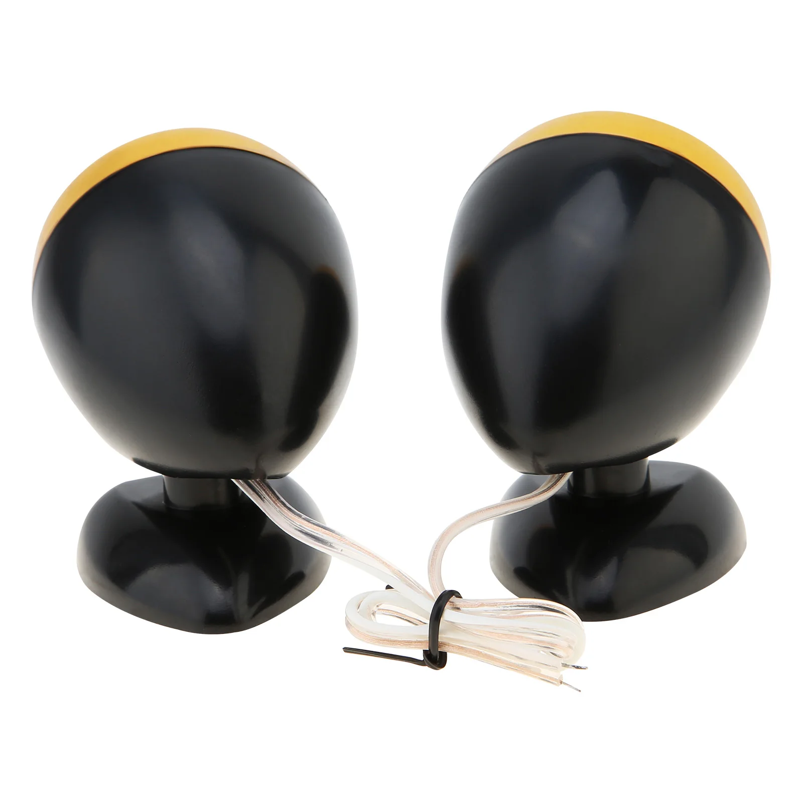 Tweeter de cúpula universal para coche en negro y plateado - imagen 4
