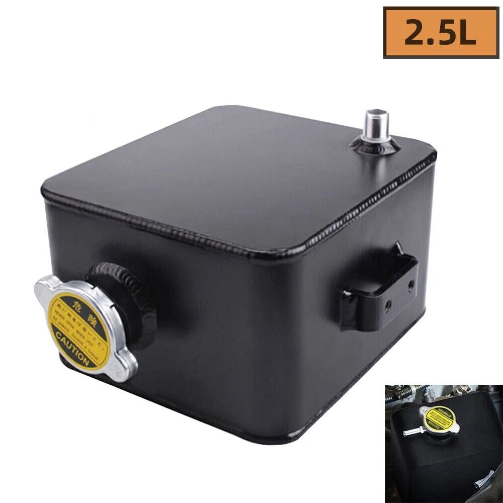 Tanque recuperación refrigerante universal aluminio 2.5L - imagen 2