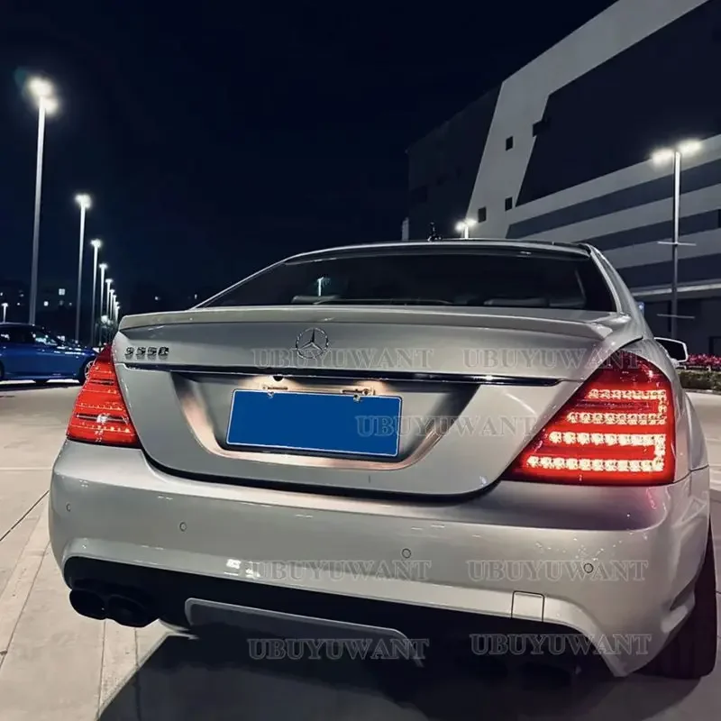 Alerón trasero UBUYUWANT de ABS para Mercedes-Benz Clase S W221 (2006-2013) - imagen 5