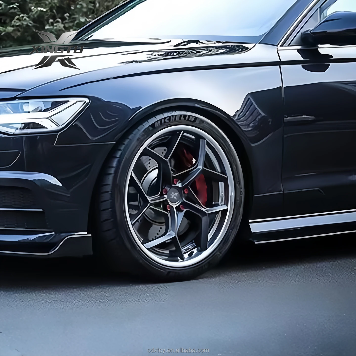 Llantas forjadas personalizadas escalonadas para lujo y carreras - imagen 4