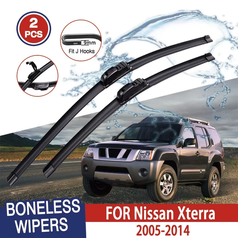 Limpiaparabrisas tipo U Nissan Xterra 2005-2014 - goma suave 24/18