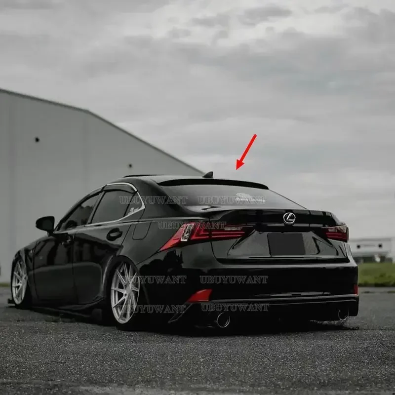 Alerón techo fibra de carbono Lexus IS IS250 IS300 IS350 2013-2017 - imagen 3