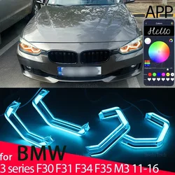 Kit anillos Angel Eyes LED RGB estilo M4 con app – BMW Serie 3 F30-F35 y M3