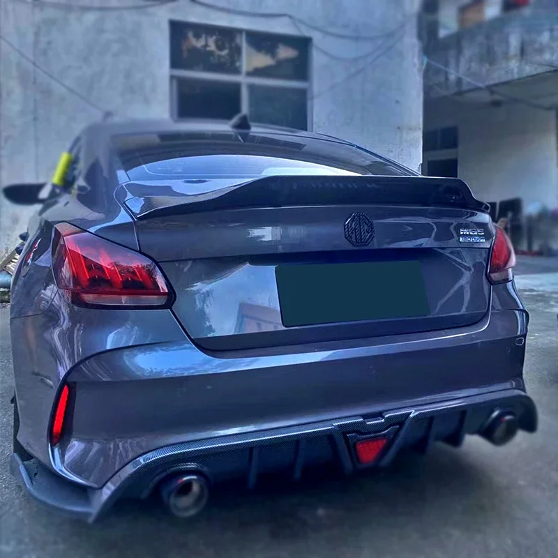Alerón trasero MG 5 GT estilo carbono tipo R (2021-2023) - imagen 5