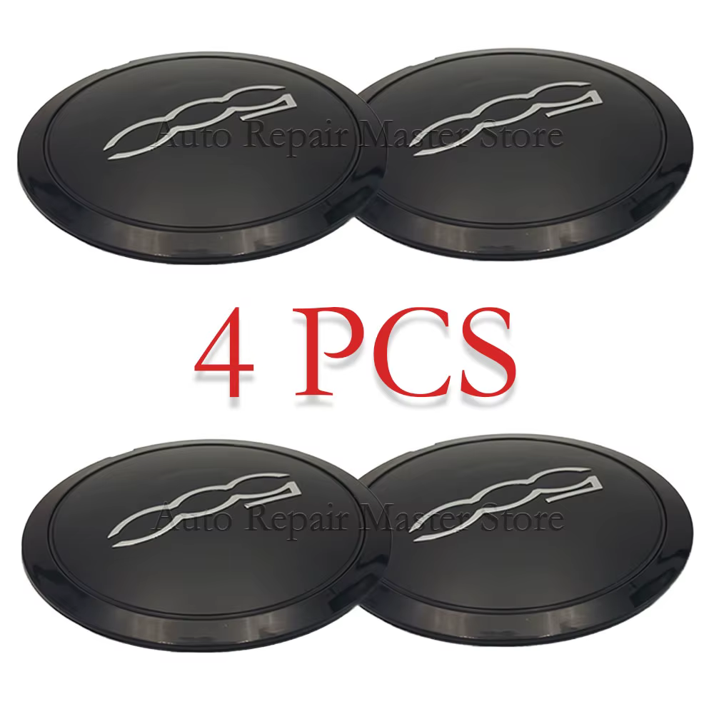 Tapacubos centrales de rueda 133 mm para Fiat 500 - imagen 5