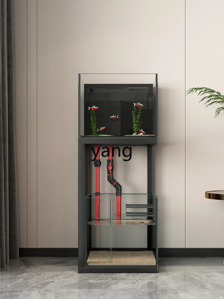 Mueble bajo de salón Lhh con doble base de acero inoxidable - imagen 3