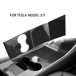 Kit fibra de carbono consola central para Tesla Model 3/Y 2017-2020
